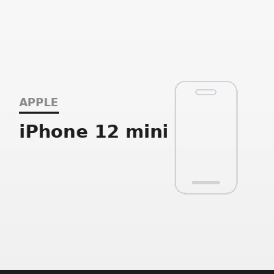 iPhone 12 mini