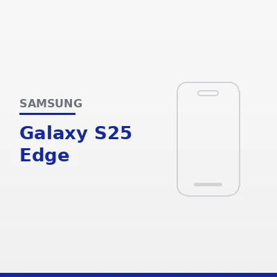 Samsung Galaxy S25 Edge — Samsung 2025 smartphone
